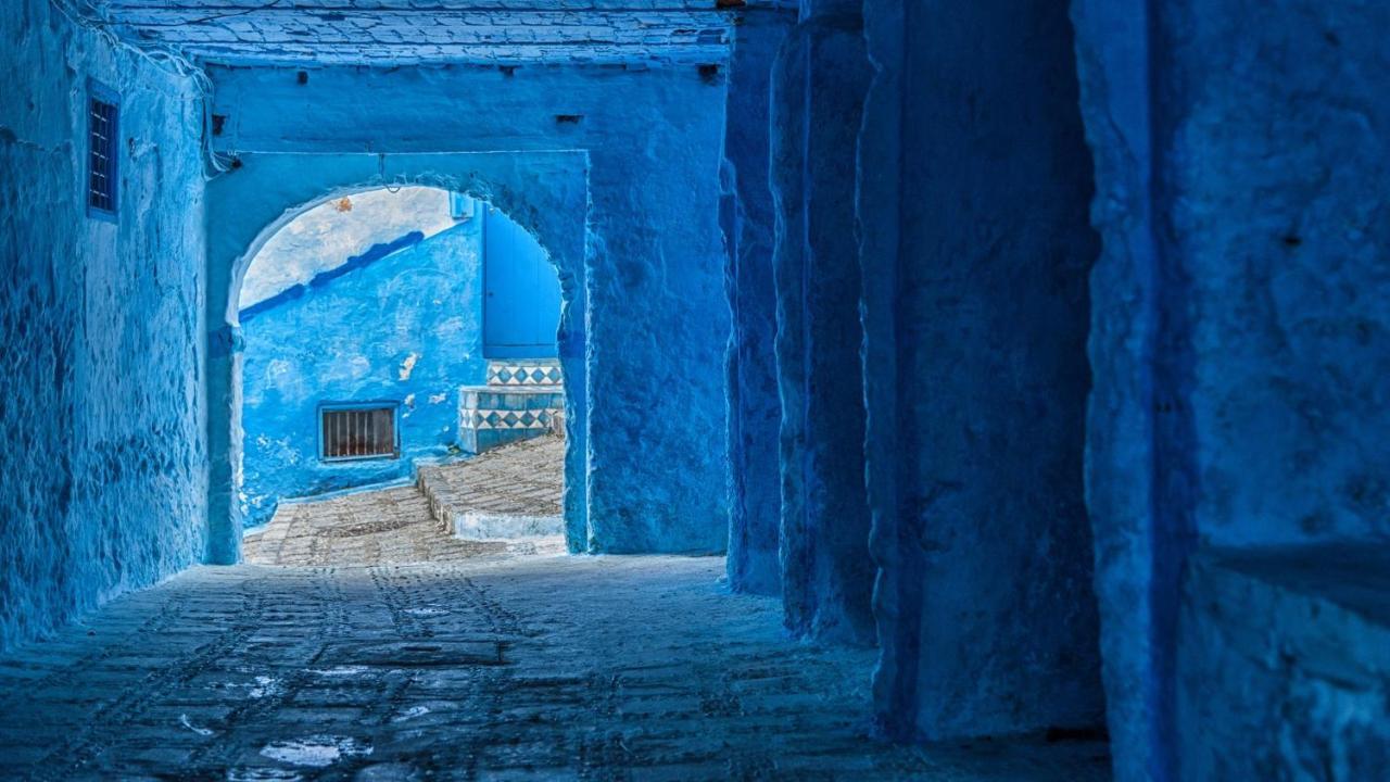 Dar Blue Sky Lägenhet Chefchaouen Exteriör bild