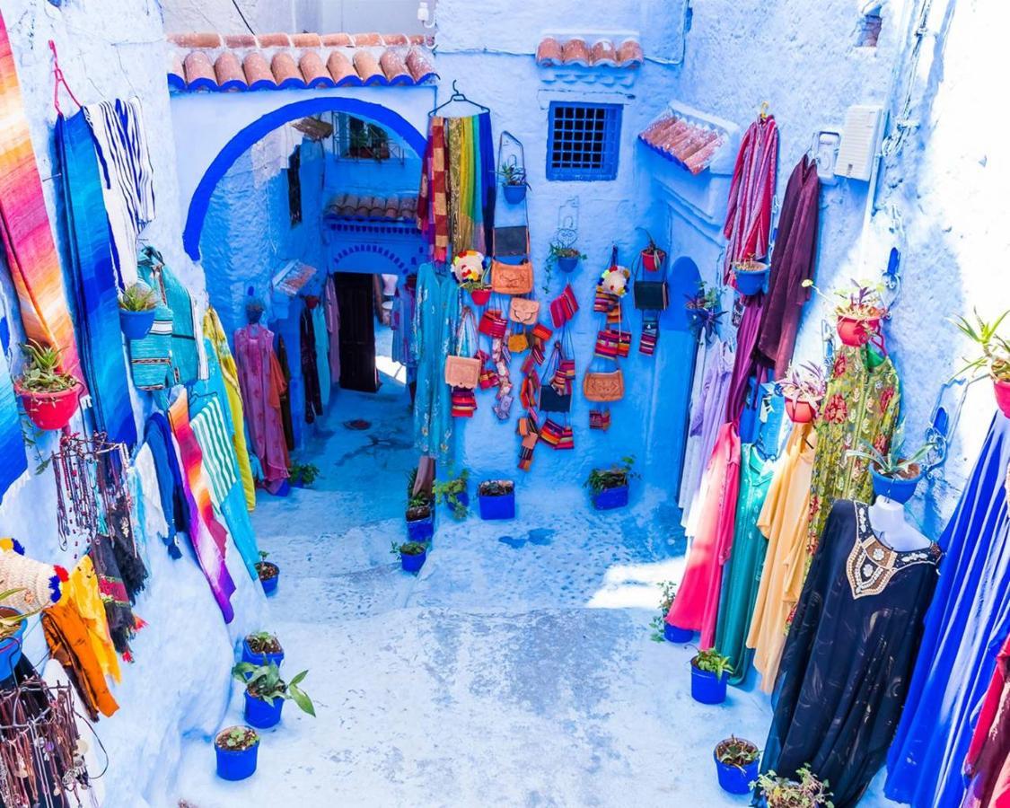 Dar Blue Sky Lägenhet Chefchaouen Exteriör bild